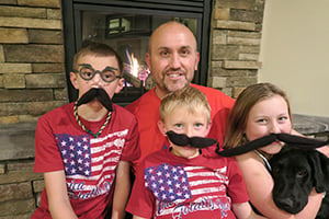 Michael Heer and his "Mo Mafia" encourage everyone to vote